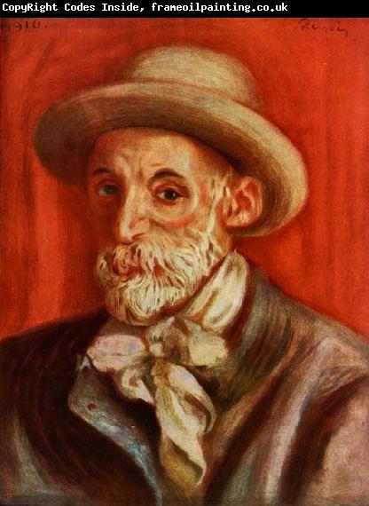 Pierre-Auguste Renoir Self portrait, 1910